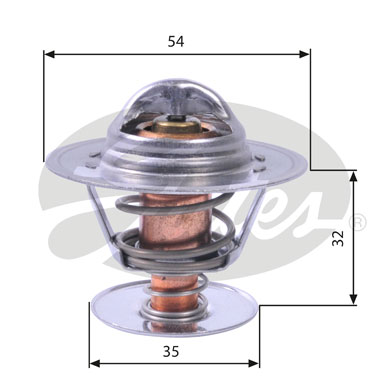 Termostato, Refrigerante GATES 33-TH11292G1