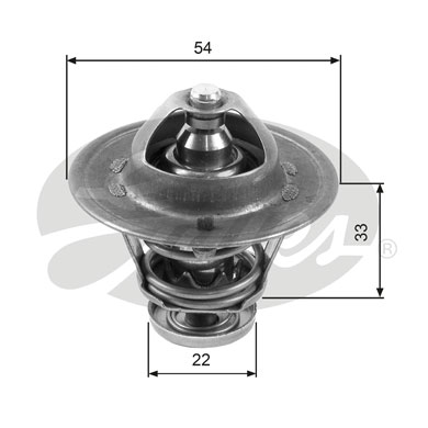 Termostato, Refrigerante GATES 33-TH22285G1