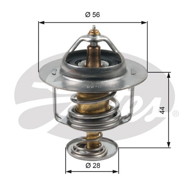 Termostato, Refrigerante GATES 33-TH30282G1