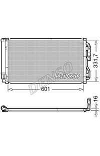 Condensatore, Climatizzatore DENSO 66-DCN05033