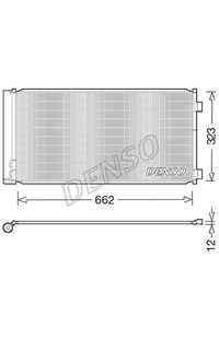 Condensatore, Climatizzatore DENSO 66-DCN05103