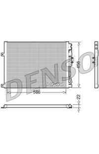 Condensatore, Climatizzatore DENSO 66-DCN06009