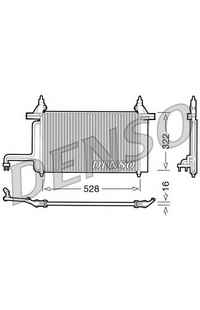 Condensatore, Climatizzatore DENSO 66-DCN09130