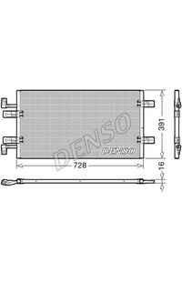 Condensatore, Climatizzatore DENSO 66-DCN20019