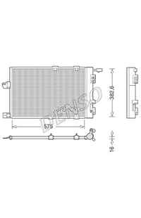 Condensatore, Climatizzatore DENSO 66-DCN20038