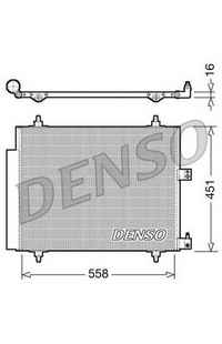 Condensatore, Climatizzatore DENSO 66-DCN21005