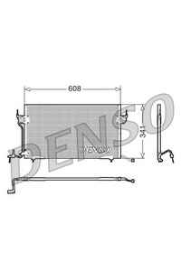 Condensatore, Climatizzatore DENSO 66-DCN21010