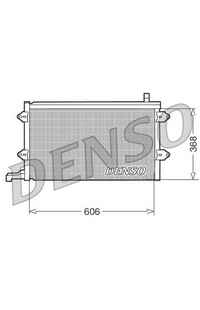 Condensatore, Climatizzatore DENSO 66-DCN32003