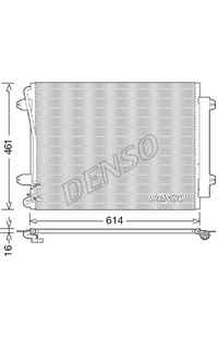 Condensatore, Climatizzatore DENSO 66-DCN32011