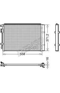 Condensatore, Climatizzatore DENSO 66-DCN41015