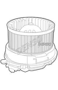 Ventilatore abitacolo DENSO 66-DEA07007