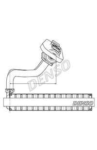 Evaporatore, Climatizzatore DENSO 66-DEV09020