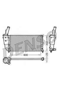 Radiatore, Raffreddamento motore DENSO 66-DRM09097