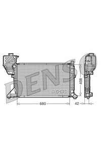 Radiatore, Raffreddamento motore DENSO 66-DRM17011