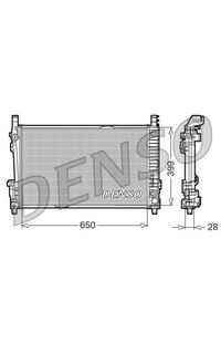 Radiatore, Raffreddamento motore DENSO 66-DRM17013