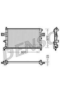 Radiatore, Raffreddamento motore DENSO 66-DRM20083