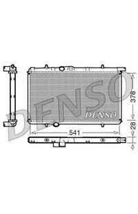 Radiatore, Raffreddamento motore DENSO 66-DRM21021