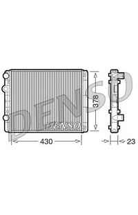 Radiatore, Raffreddamento motore DENSO 66-DRM32030