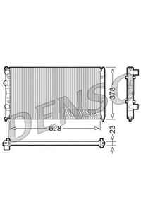 Radiatore, Raffreddamento motore DENSO 66-DRM32035