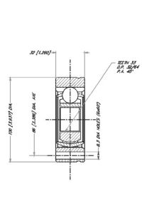 kit giunti  semiasse vema 4425-18041