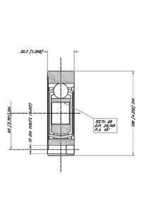 kit giunti  semiasse vema 4425-18384