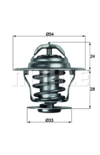 Termostato Refrigerante behr 52-TX 11 92D