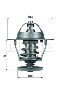 Termostato Refrigerante behr 52-TX 68 88D