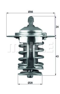 Termostato Refrigerante behr 52-TX 70 82