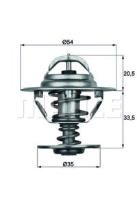 Termostato Refrigerante behr 52-TX 8 83D