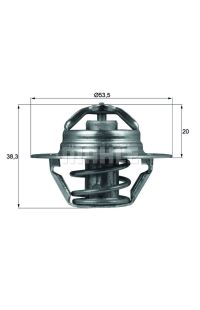 Termostato Refrigerante behr 52-TX 88 82D